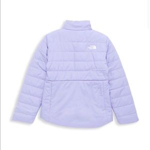 Girls North Face reversible Mossbud jacket